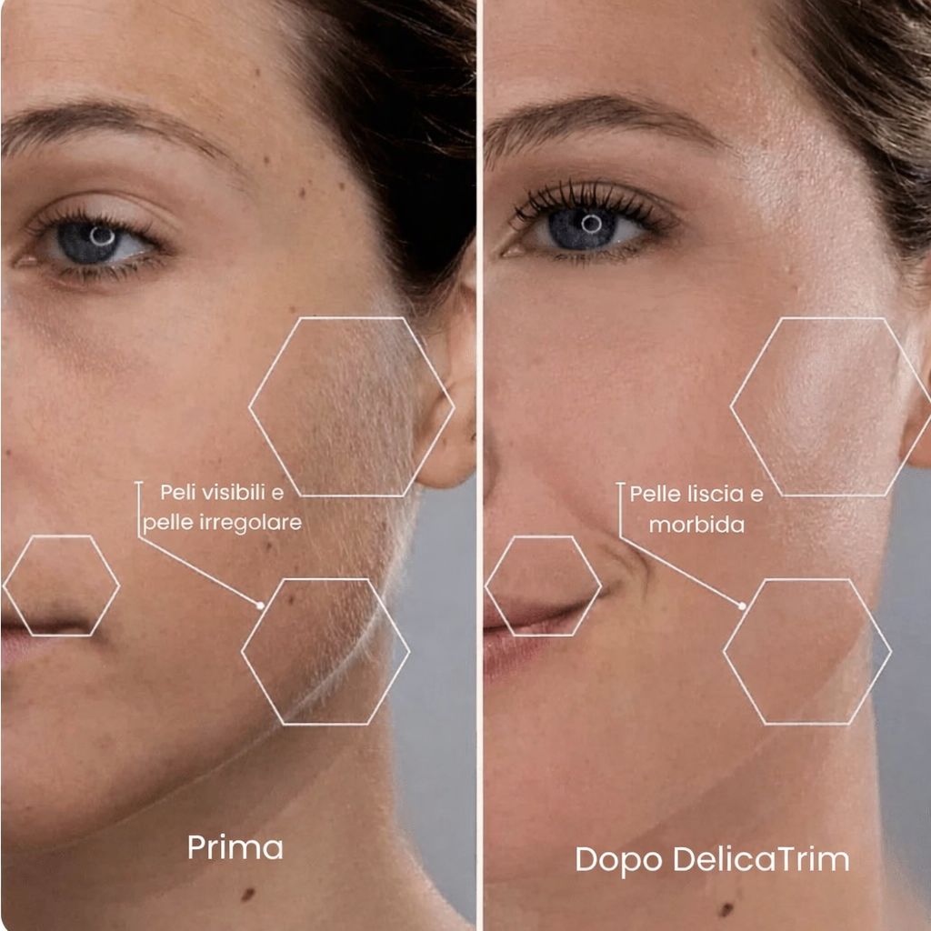 DelicaTrim™ Rasoio Elettrico 2 in 1